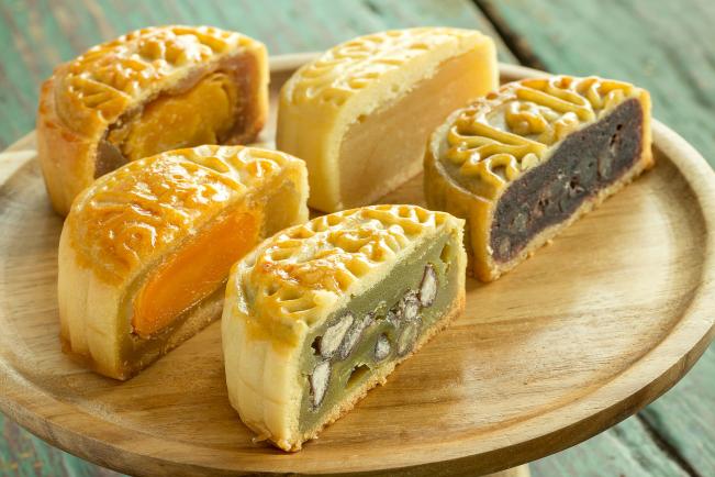 月饼,中秋节,烘焙糕点,晚餐,糖,蛋糕,甜食,小吃,中国食品,下午茶